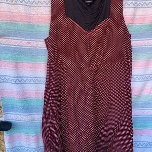 Torrid Pink and Black Mini Dress